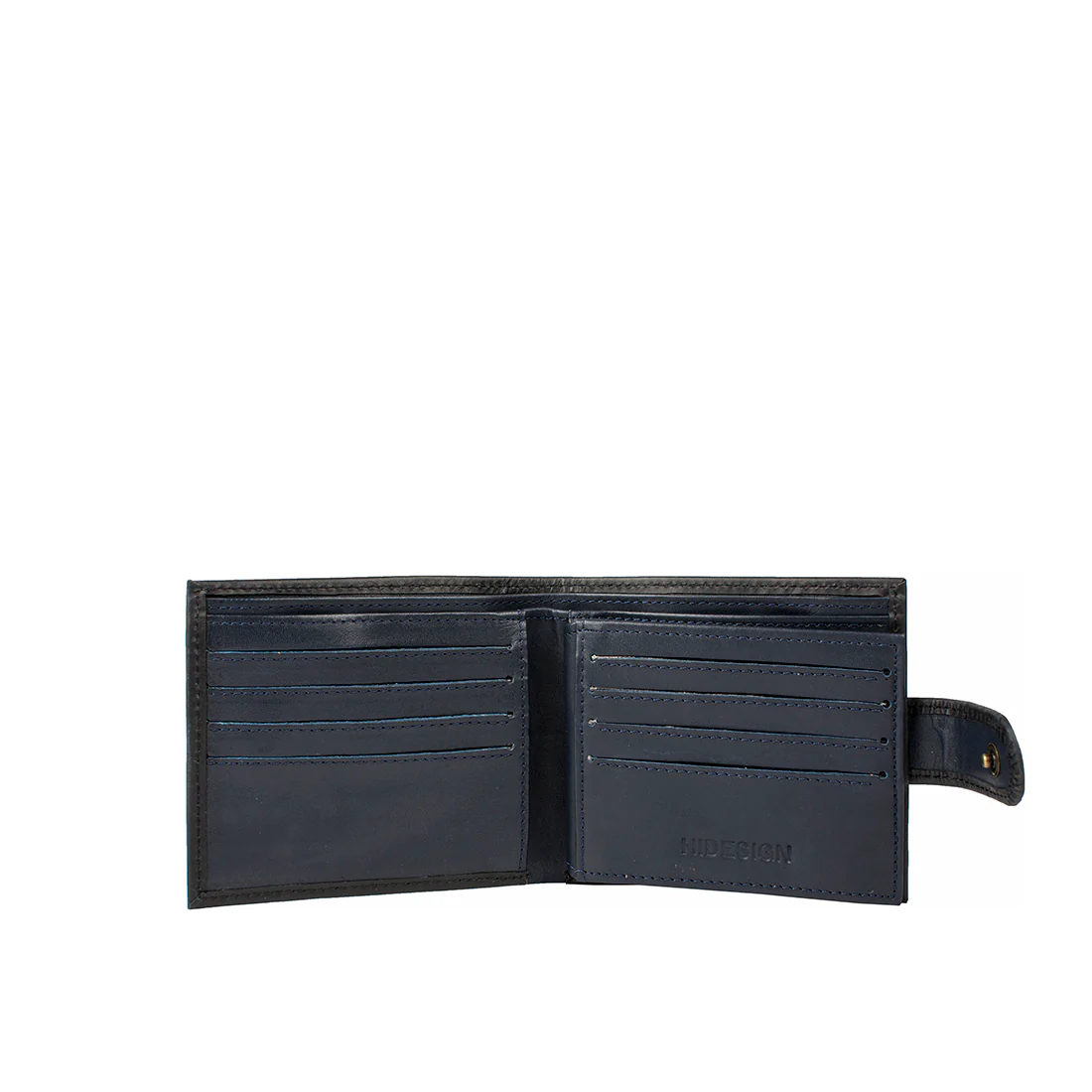 Ee 2020Sc  Black Leather Bi-Fold Wallet - Image 2