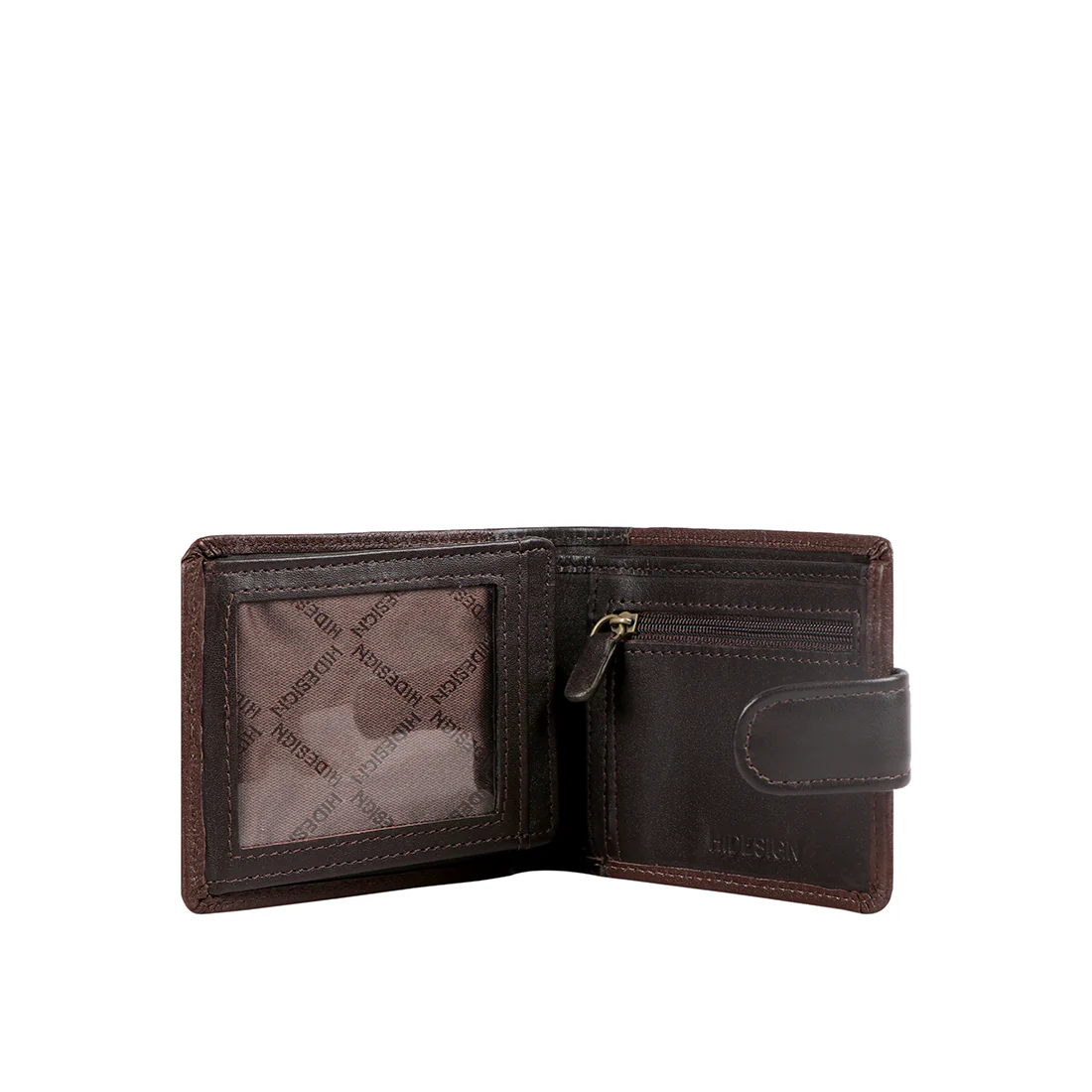 Ee 276-038 Brown Leather Bi-Fold Wallet - Image 3