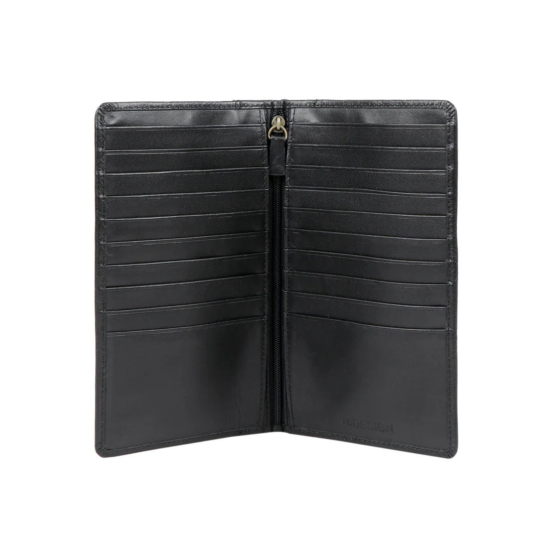 Ee 276-F031 Rf Black Leather Passport Holder - Image 3
