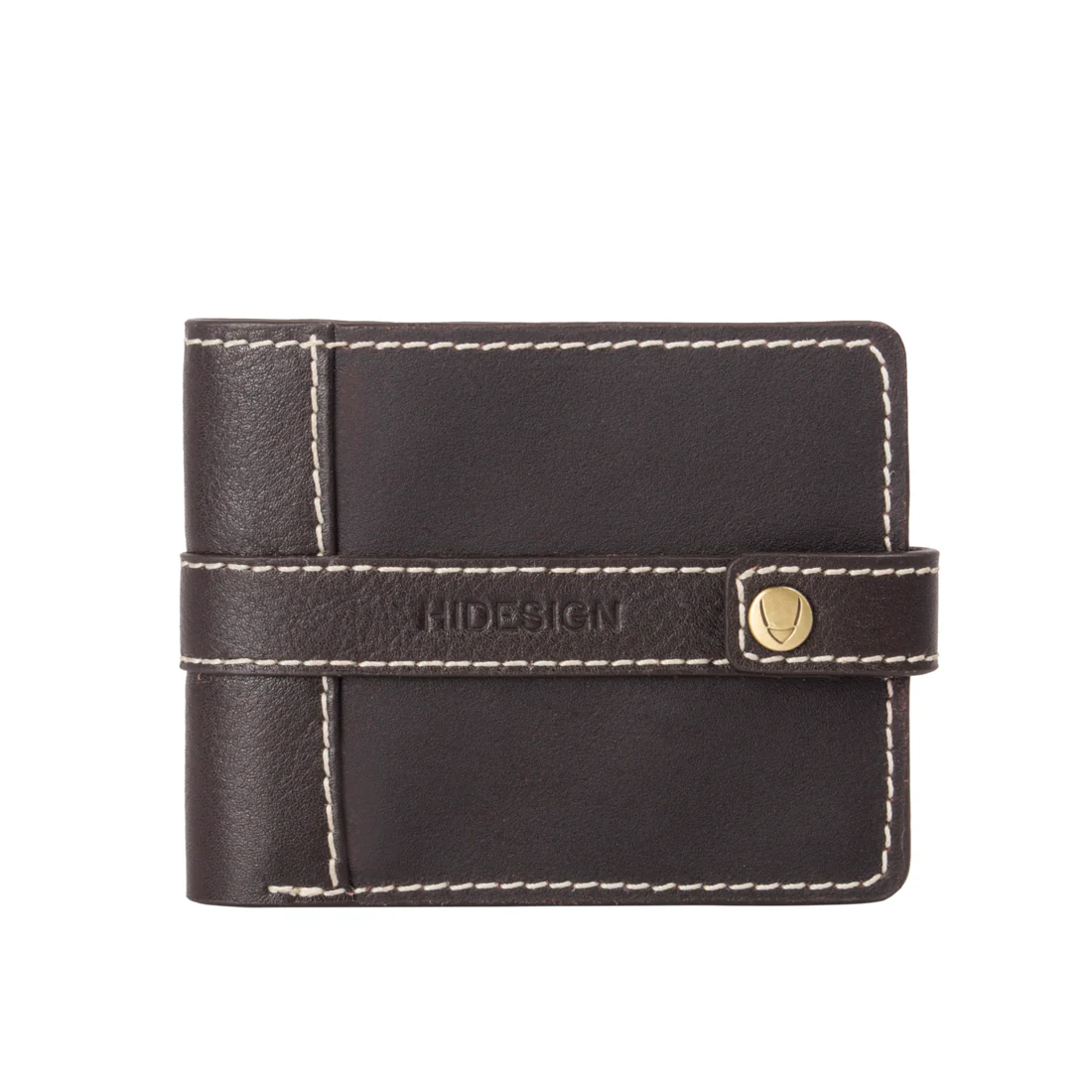 Ee 308-017 Brown Leather Bi-Fold Wallet - Image 3