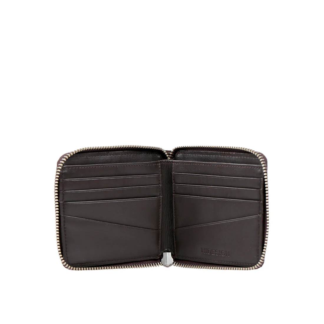 Ee 311-3030  Tan Leather Zip Around Wallet - Image 4