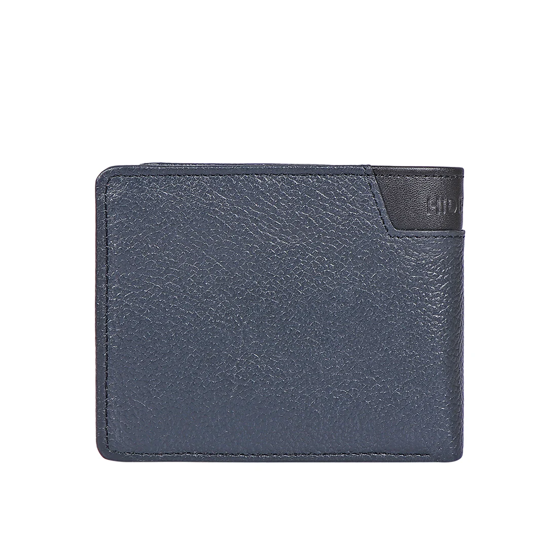 Ee 311-36 Blue Leather Bi-Fold Wallet - Image 6