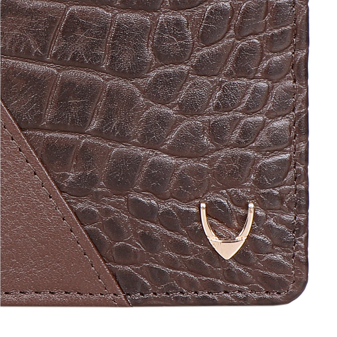 Ee 351-036 Brown Leather Bi-Fold Wallet - Image 5