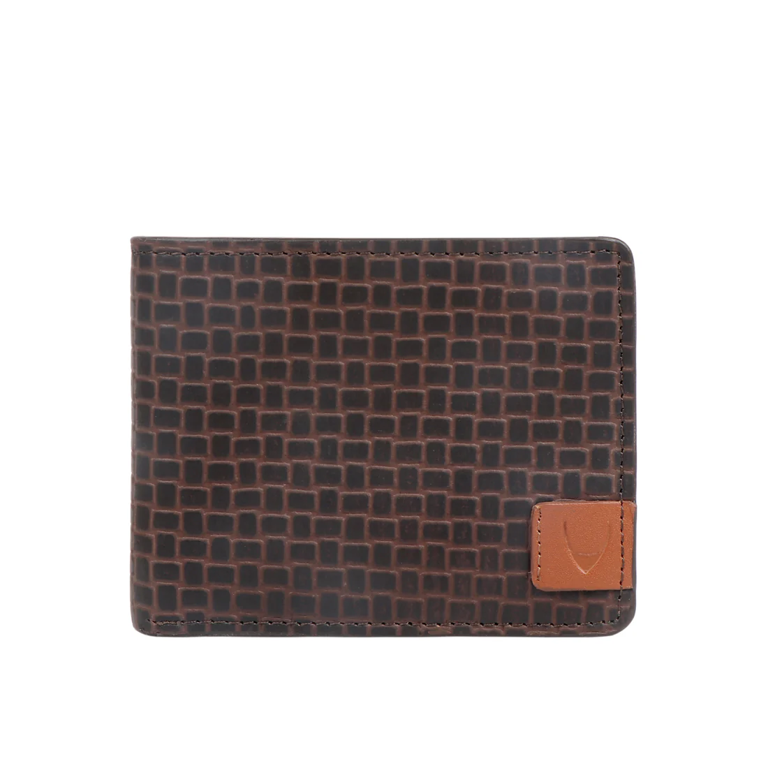 Ee -355-017 Brown Leather Bi-Fold Wallet