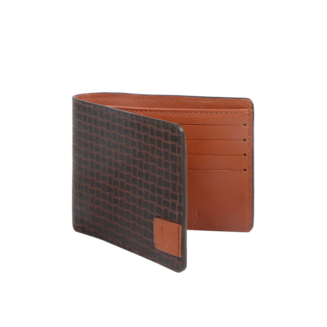 Ee -355-017 Brown Leather Bi-Fold Wallet - Image 2