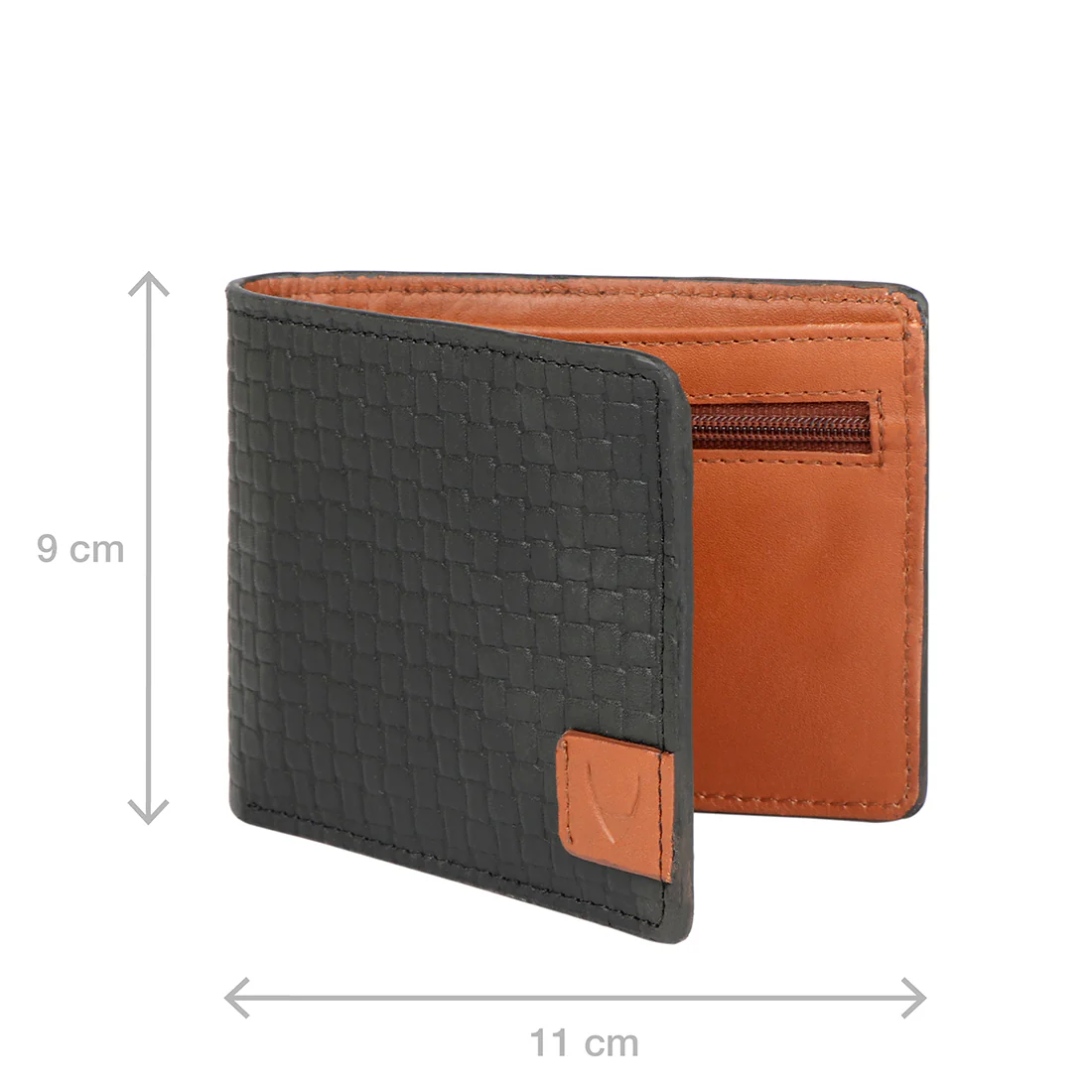 Ee -356-039 Black Leather Bi-Fold Wallet - Image 4