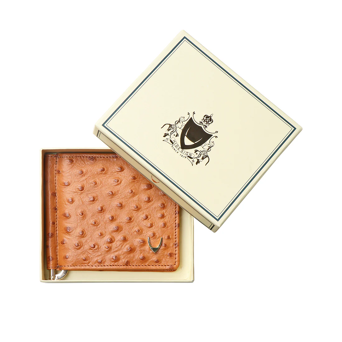 Ee 386-Mc Tan Leather Money Clip - Image 7