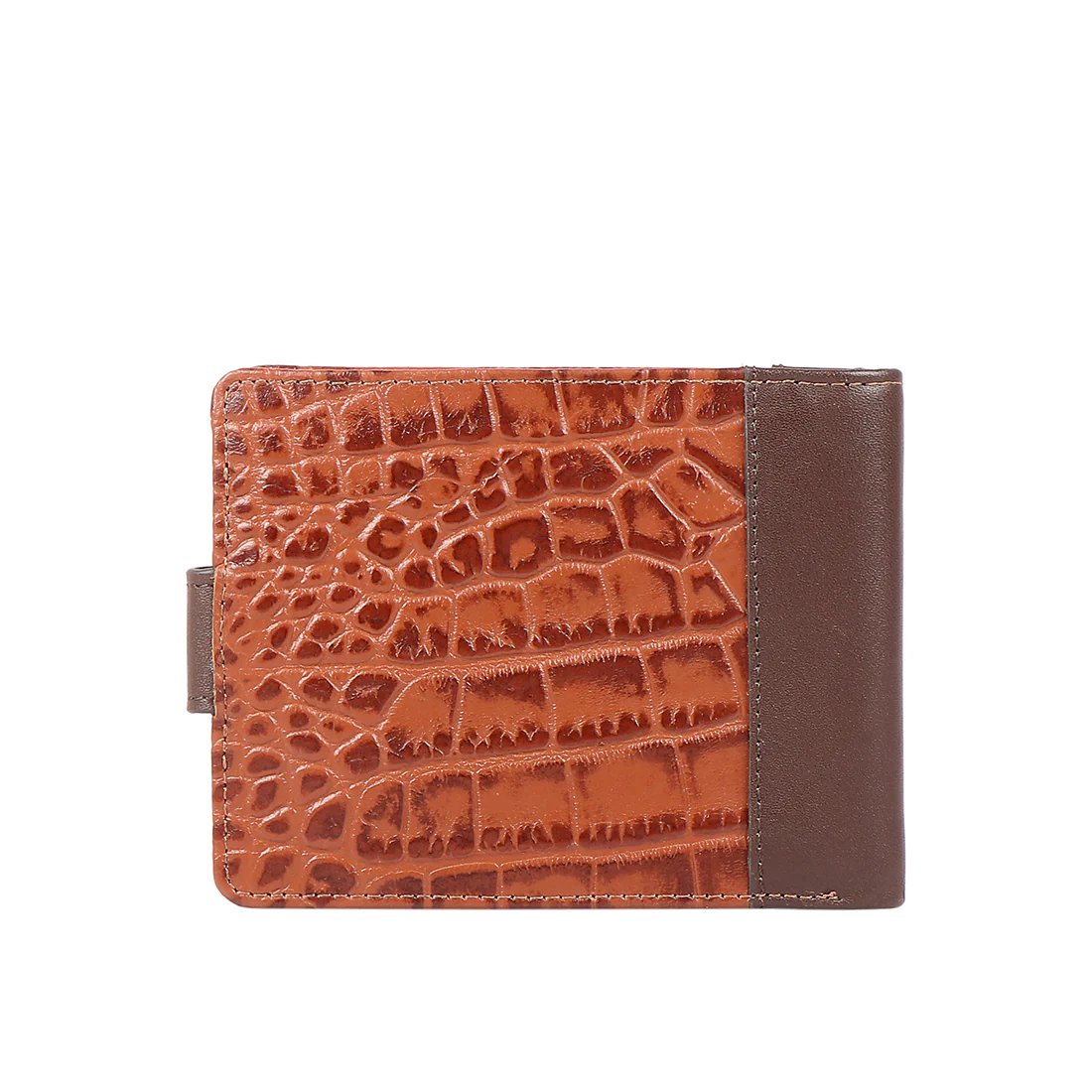 Ee 388-017  Tan Leather Bi-Fold Wallet - Image 5