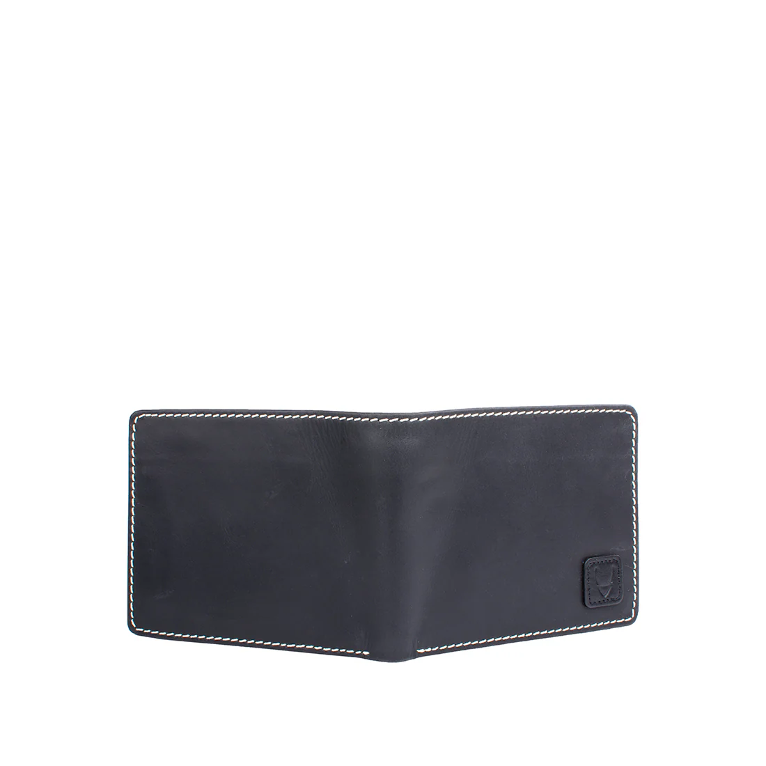 Ee 490-01  Black Leather Bi-Fold Wallet - Image 3