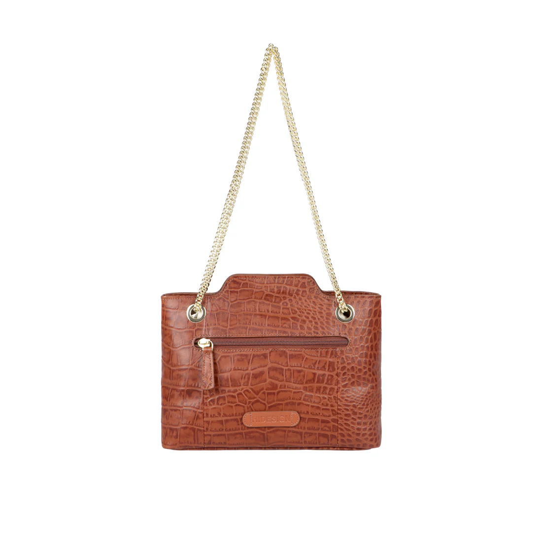 Ee Aliya 01 Tan Leather Shoulder Bag - Image 4