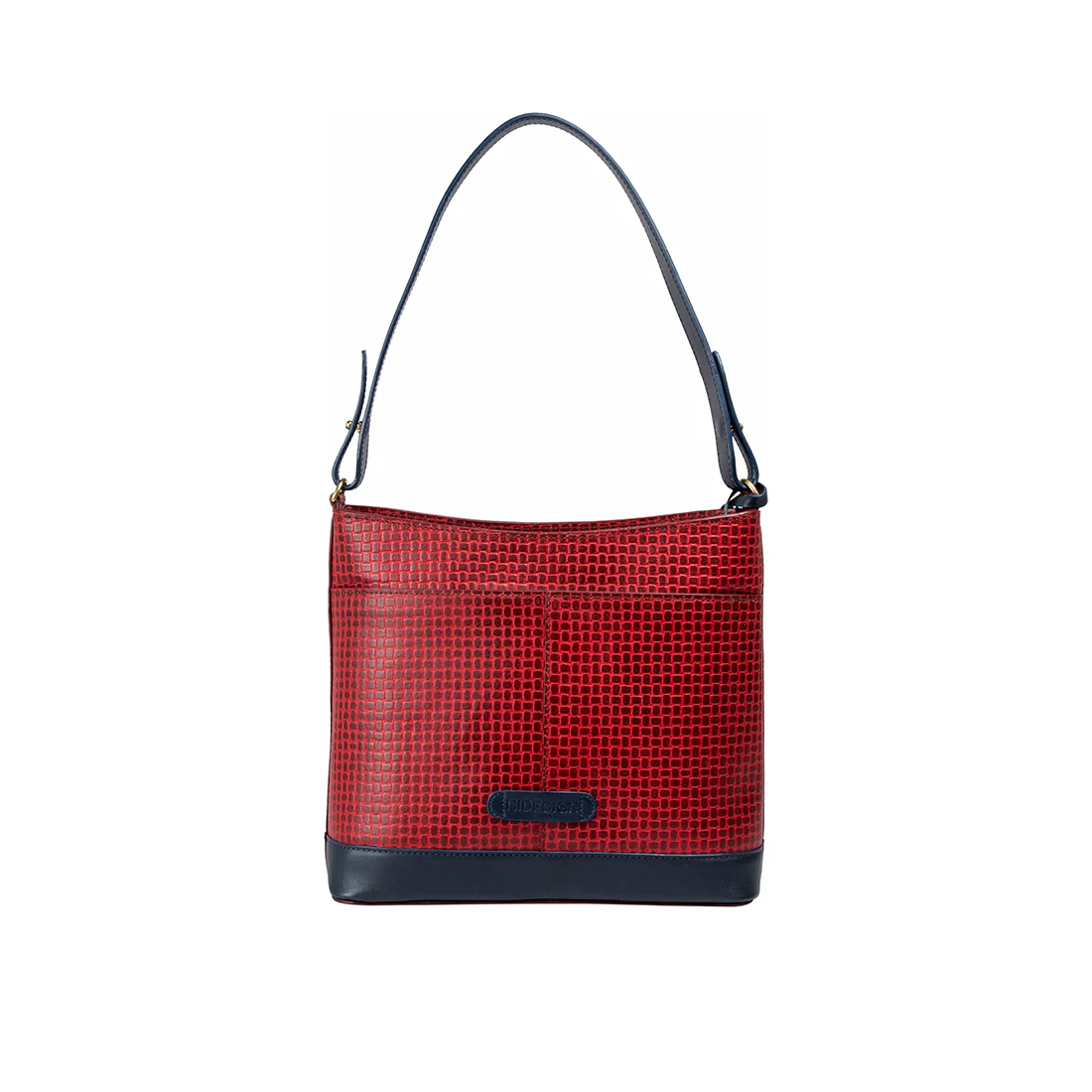 Ee Aries 01 Red Leather Shoulder Bag - Image 3