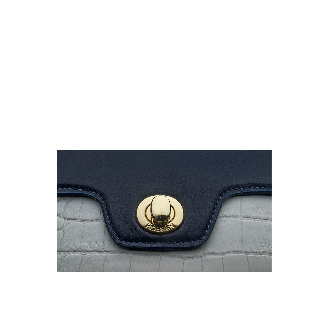Ee Atria 04 White Leather Clutch Wallet - Image 4