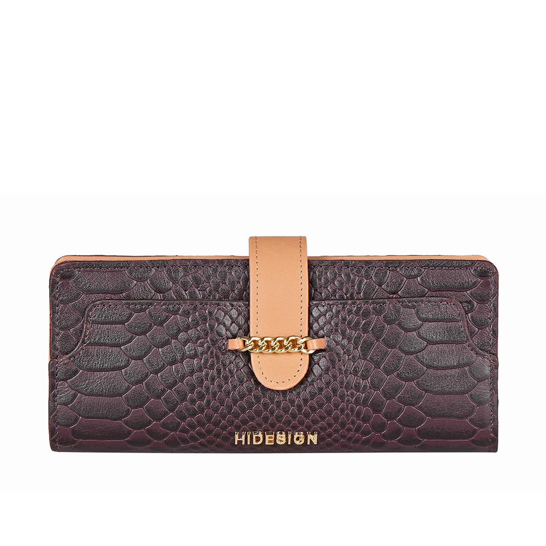 Ee Atria W1-M Violet Leather Bi-Fold Wallet