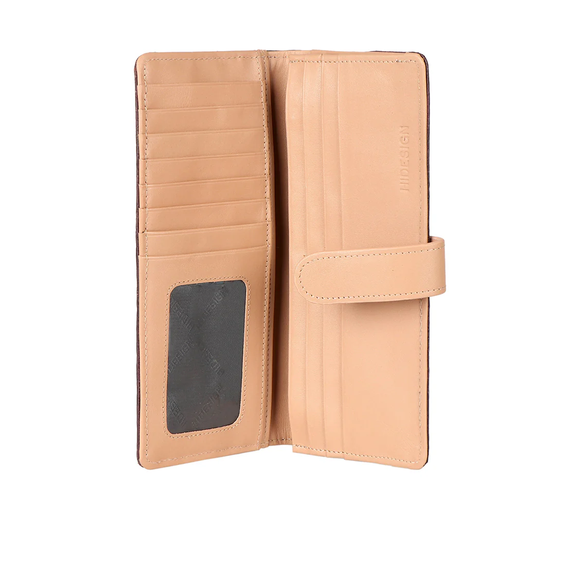 Ee Atria W1-M Violet Leather Bi-Fold Wallet - Image 4