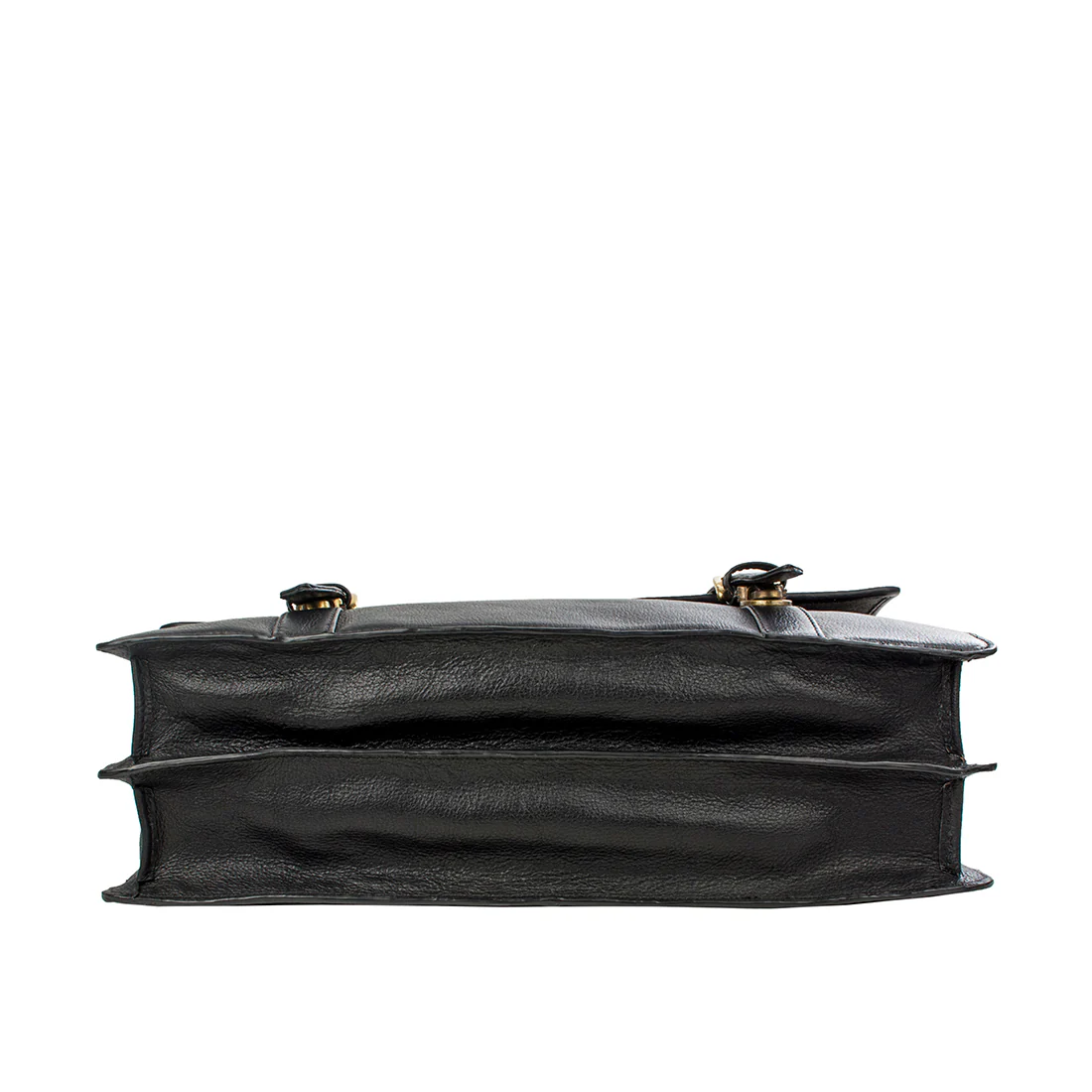 Ee Bennett 2 Black Leather  Briefcase - Image 5