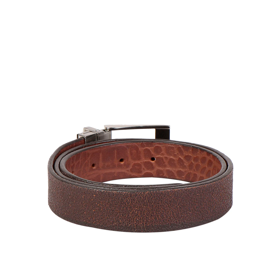 Ee Ciro Men's Tan Reversible Leather Belt - Image 4