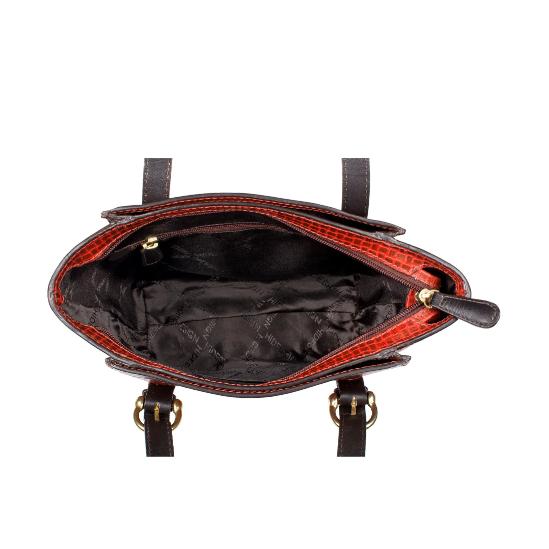 Ee Dubai 02 Red Leather Shoulder Bag - Image 5