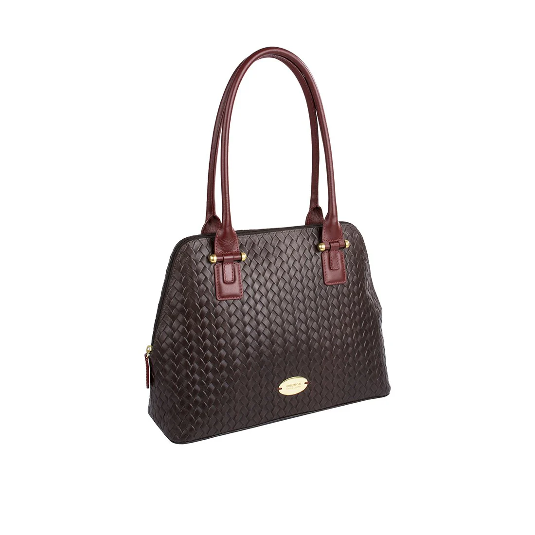 Ee Frankfurt 01 Brown Leather Tote Bag - Image 4