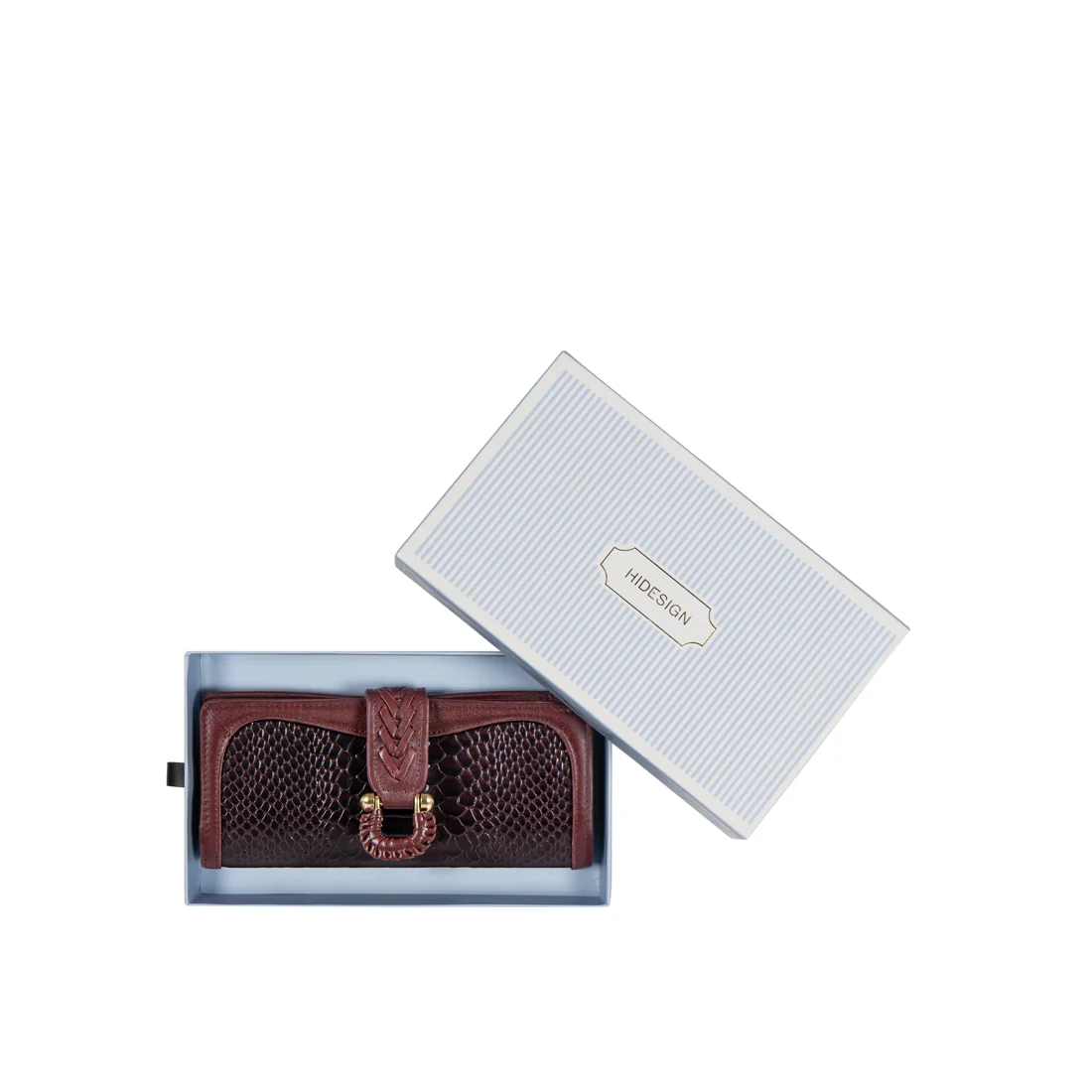 Ee Frieda W1  Violet Leather Bi-Fold Wallet - Image 9