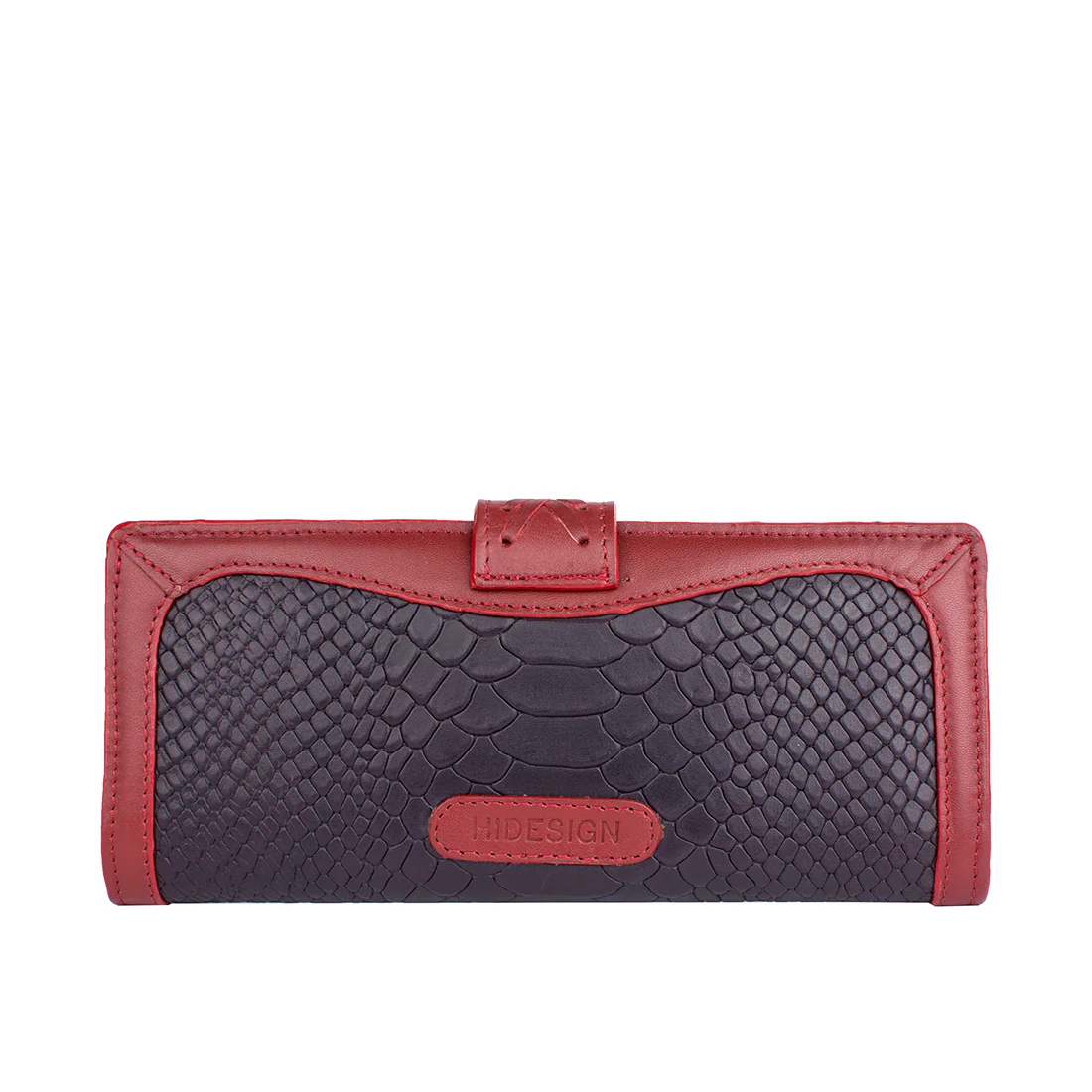 Ee Frieda W1  Purple Leather Bi-Fold Wallet - Image 4
