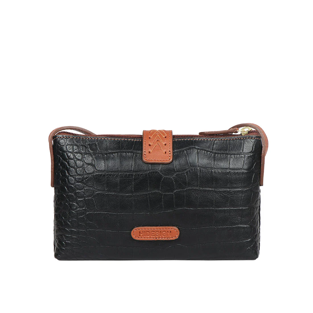 Ee Frieda W4-M Black Leather Sling Wallet - Image 3