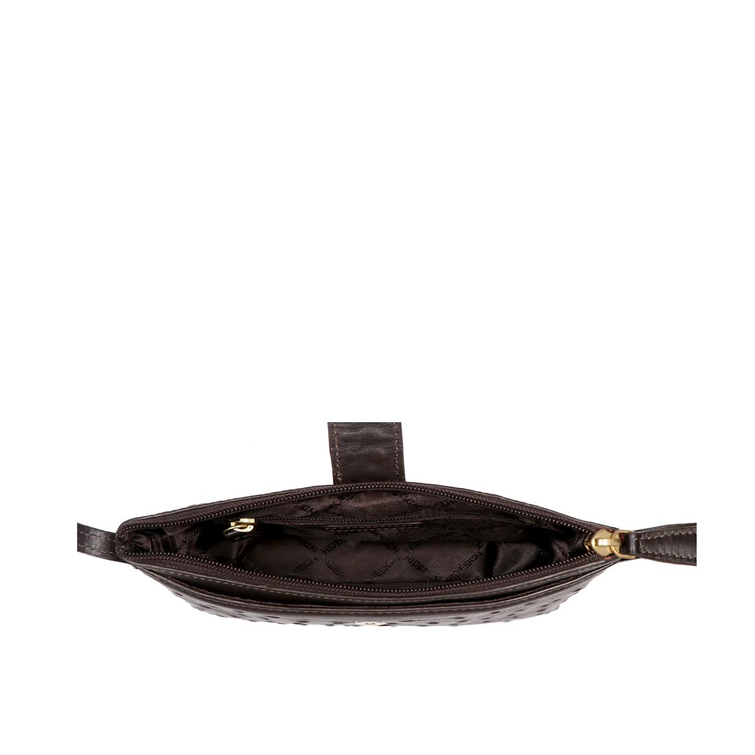 Ee Frieda W4  Brown Leather Sling Wallet - Image 4