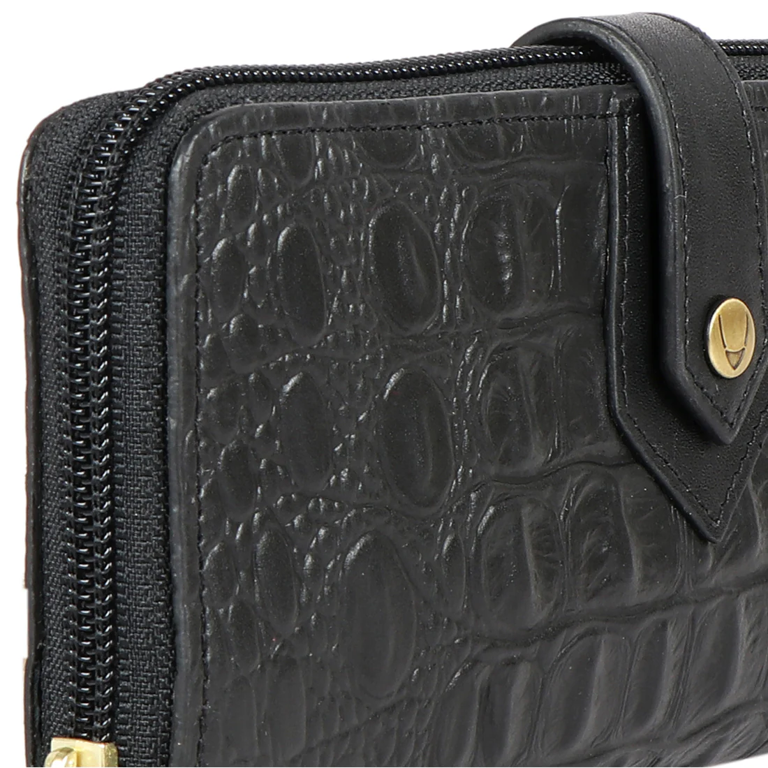 Ee Hongkong W2-M Black Leather Zip Around Wallet - Image 3