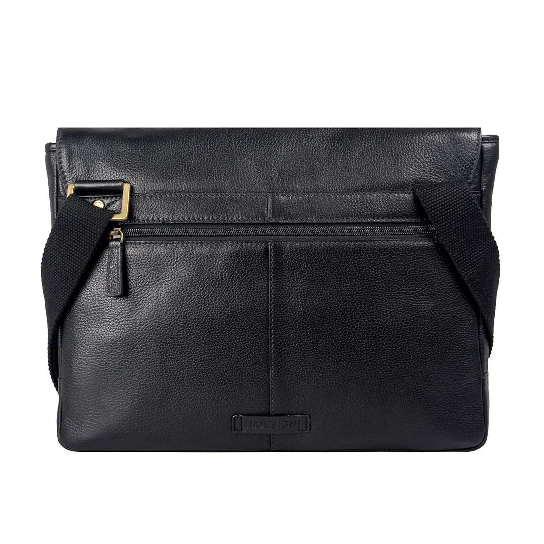 Ee Jaguar 03 Black Leather  Messenger Bag - Image 3