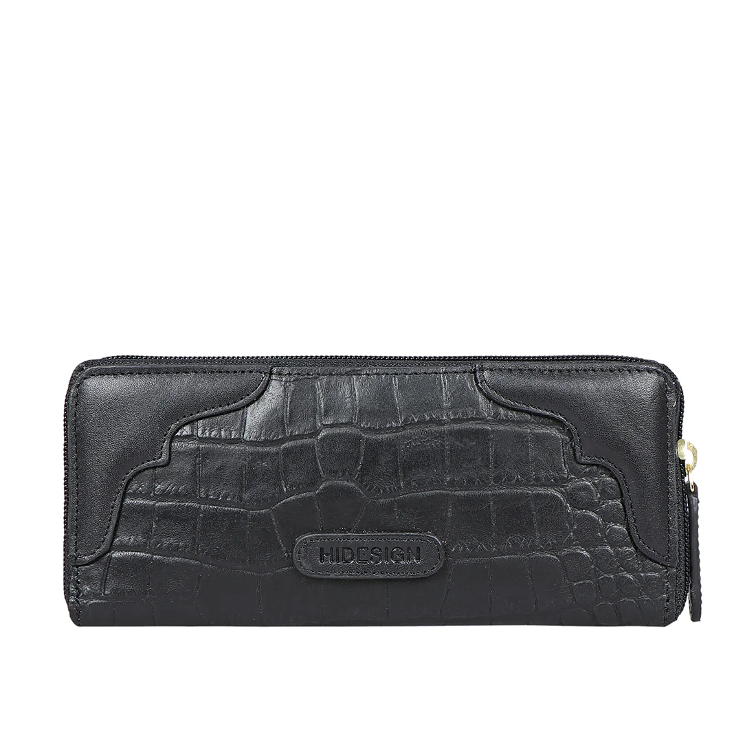 Ee Karolina W2-M Black Leather Zip Around Wallet - Image 3