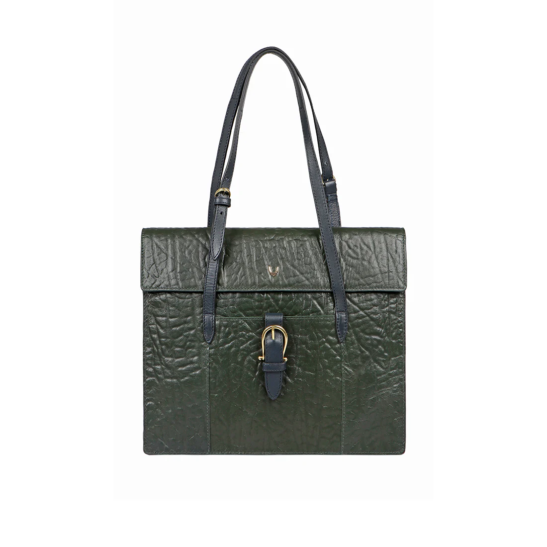 Ee Kathryn 02 Green Leather Laptop Bag