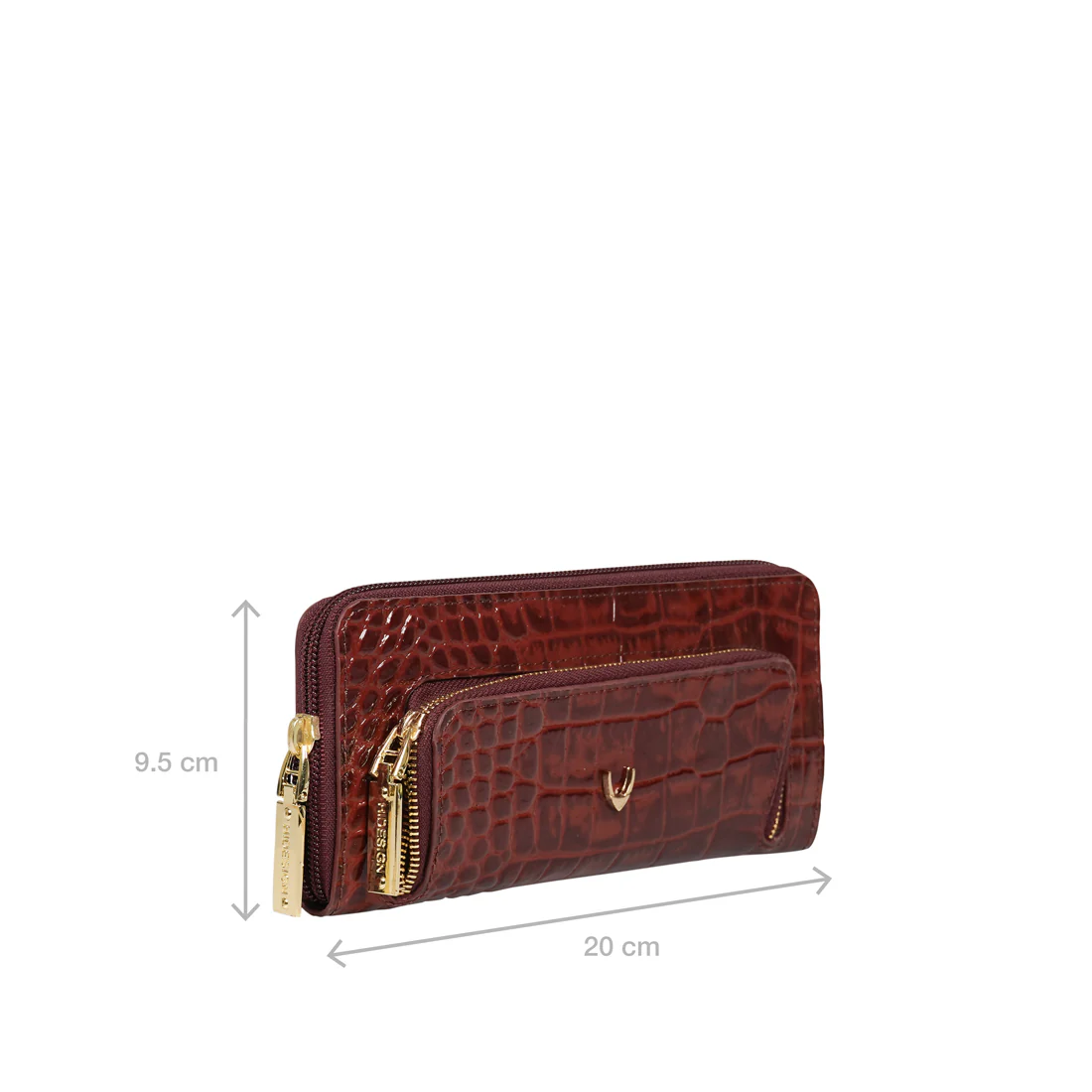 Ee Katniss W1-M Red Leather Zip Around Wallet - Image 2