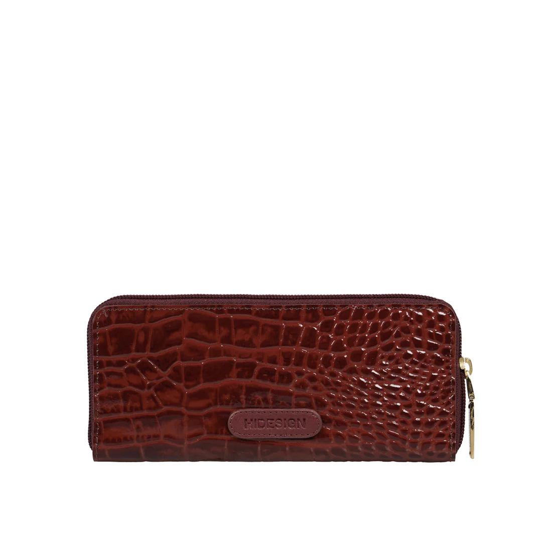 Ee Katniss W1-M Red Leather Zip Around Wallet - Image 3