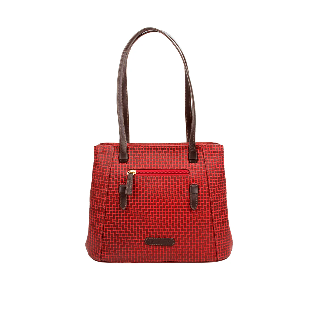 Ee Leandra 02 Red Leather Shoulder Bag - Image 3