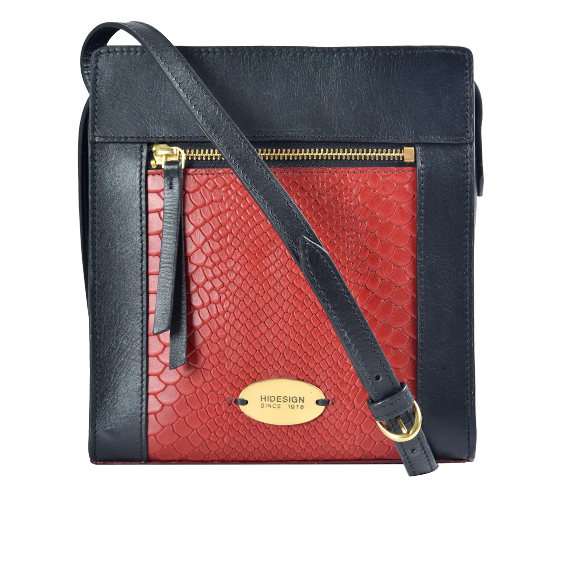 Ee Libra 03 Red Leather Sling Bag - Image 2