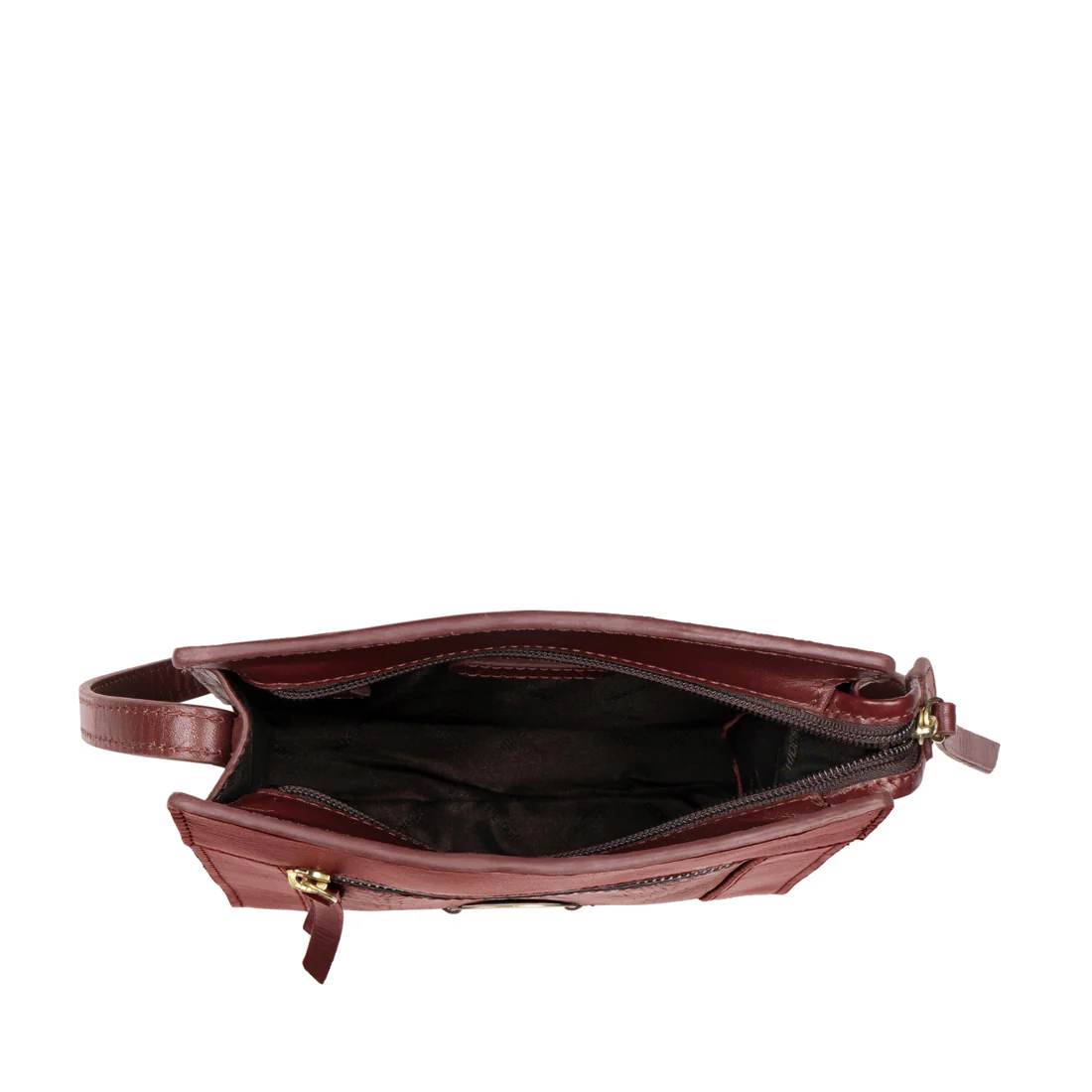 Ee Libra 03 Red Leather Sling Bag - Image 7