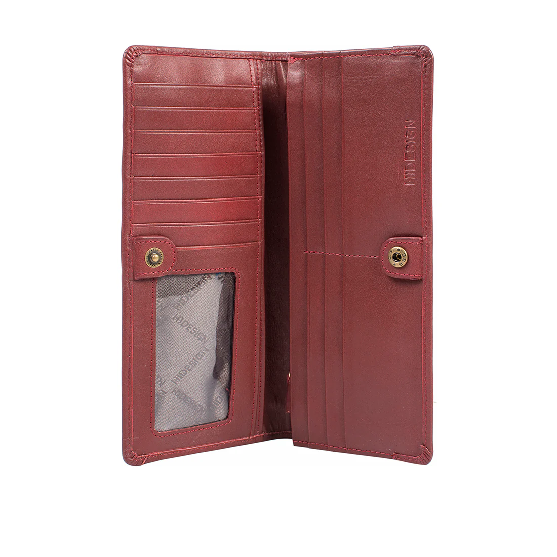 Ee Libra W1  Marsala Leather Bi-Fold Wallet - Image 5