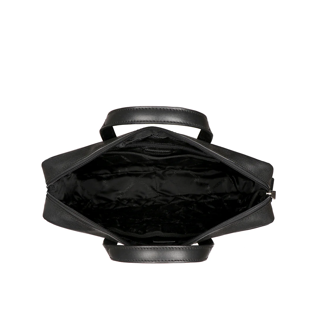 Ee Luka 01 Black Leather  Briefcase - Image 4