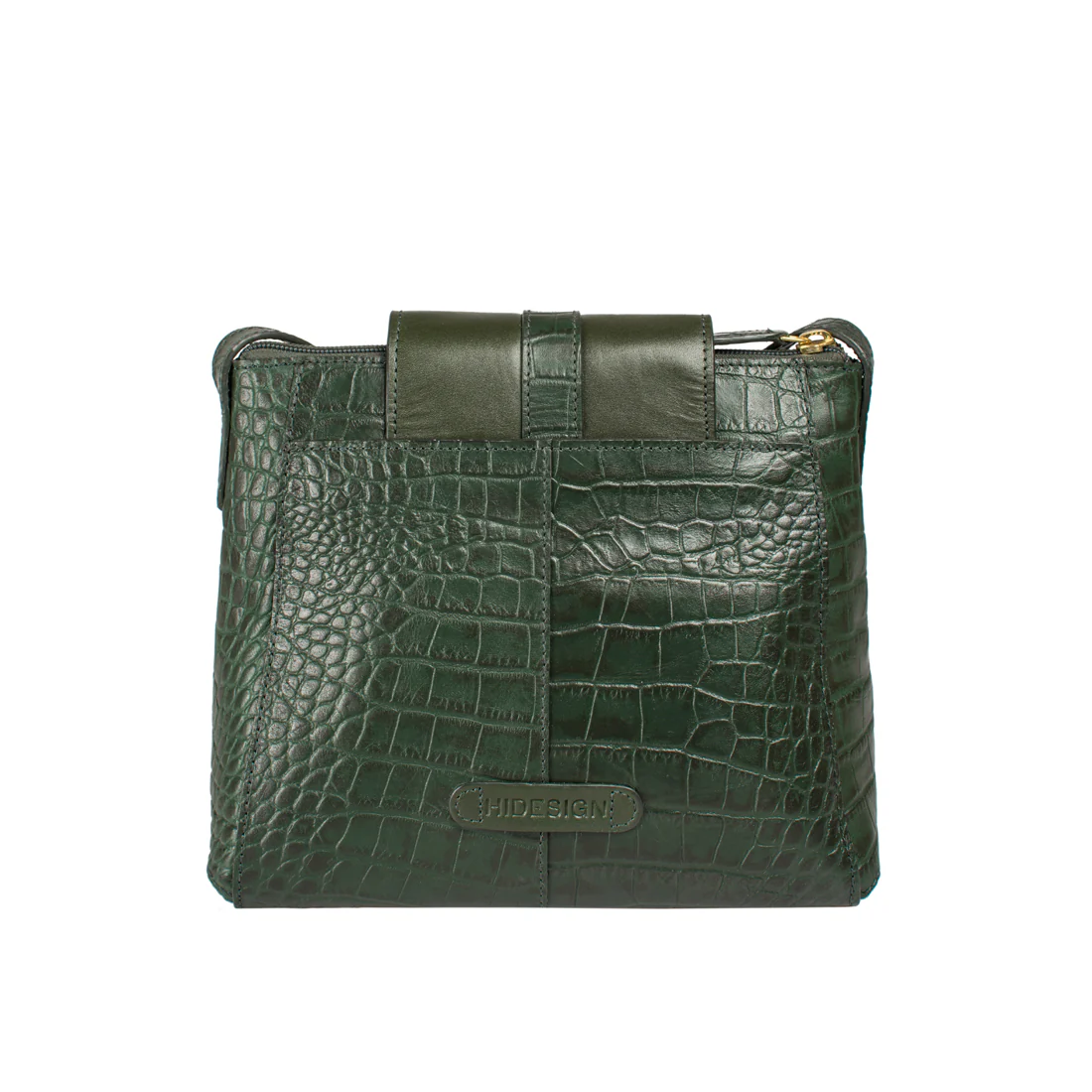 Ee Lyra Green Leather Sling Bag - Image 4