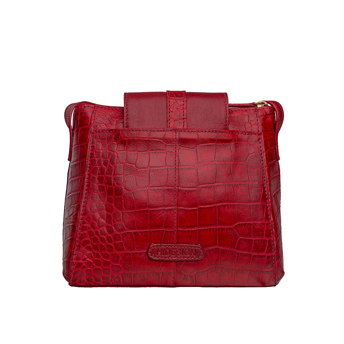 Ee Lyra Red Leather Sling Bag - Image 3