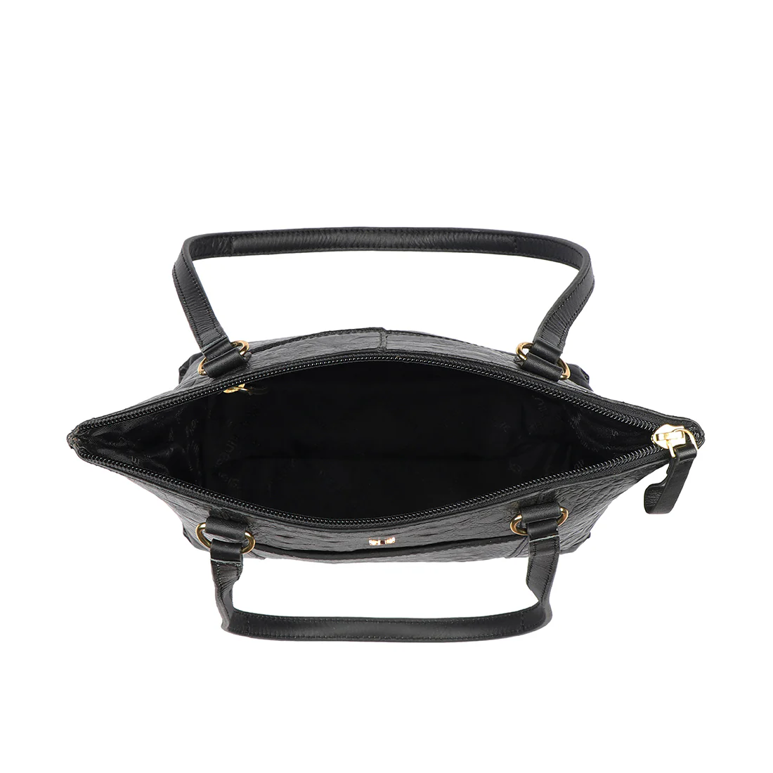 Ee Maple 02 Black Leather Tote Bag - Image 5