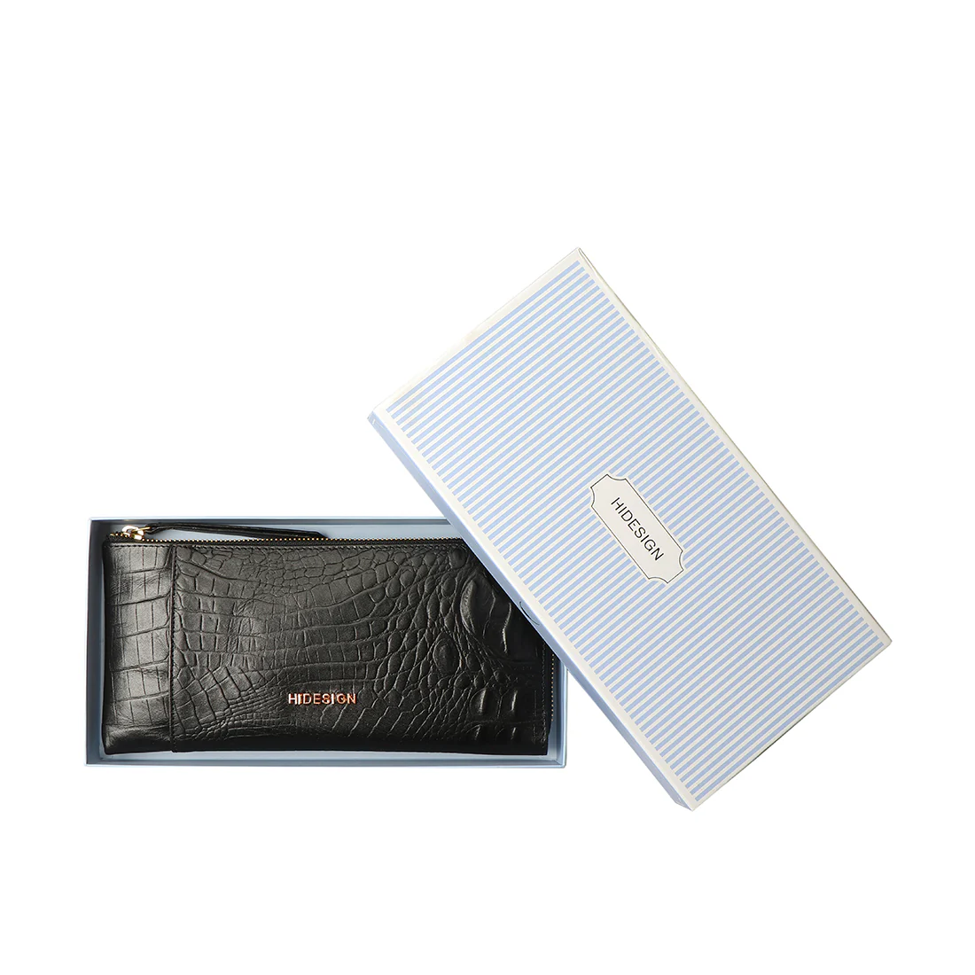 Ee Maple W1-M Black Leather Zip Around Wallet - Image 5