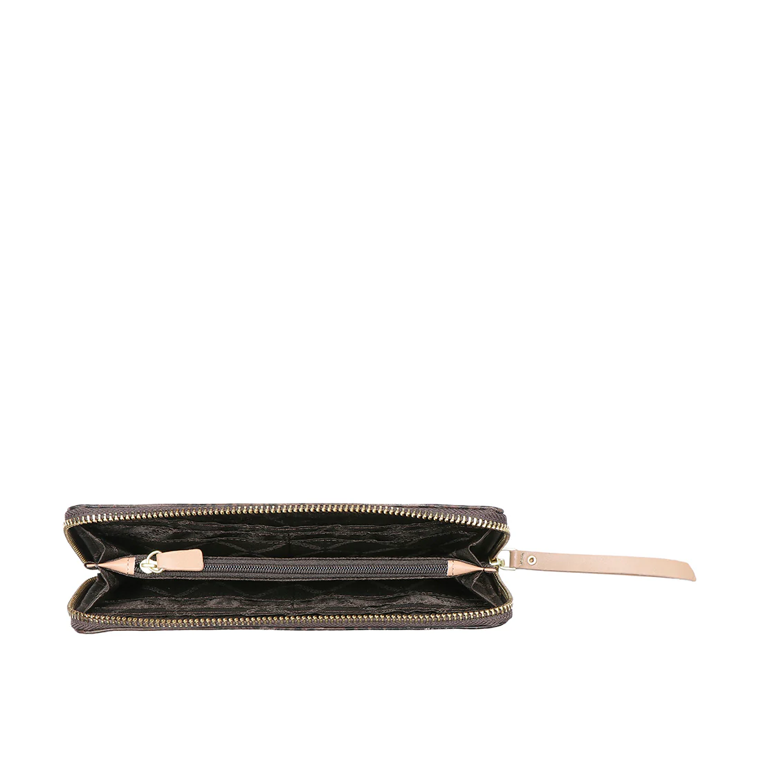Ee Maple W2-M Brown Leather Zip Around Wallet - Image 5