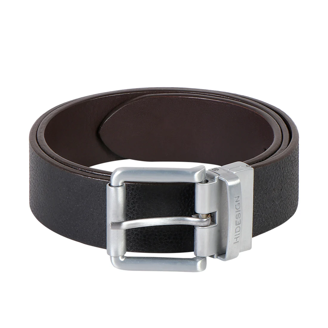 Ee Mateo Men's Brown Reversible Leather Belt - Image 3