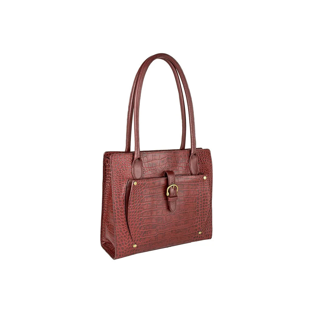 Ee Mercury 02 Red Leather Tote Bag - Image 2