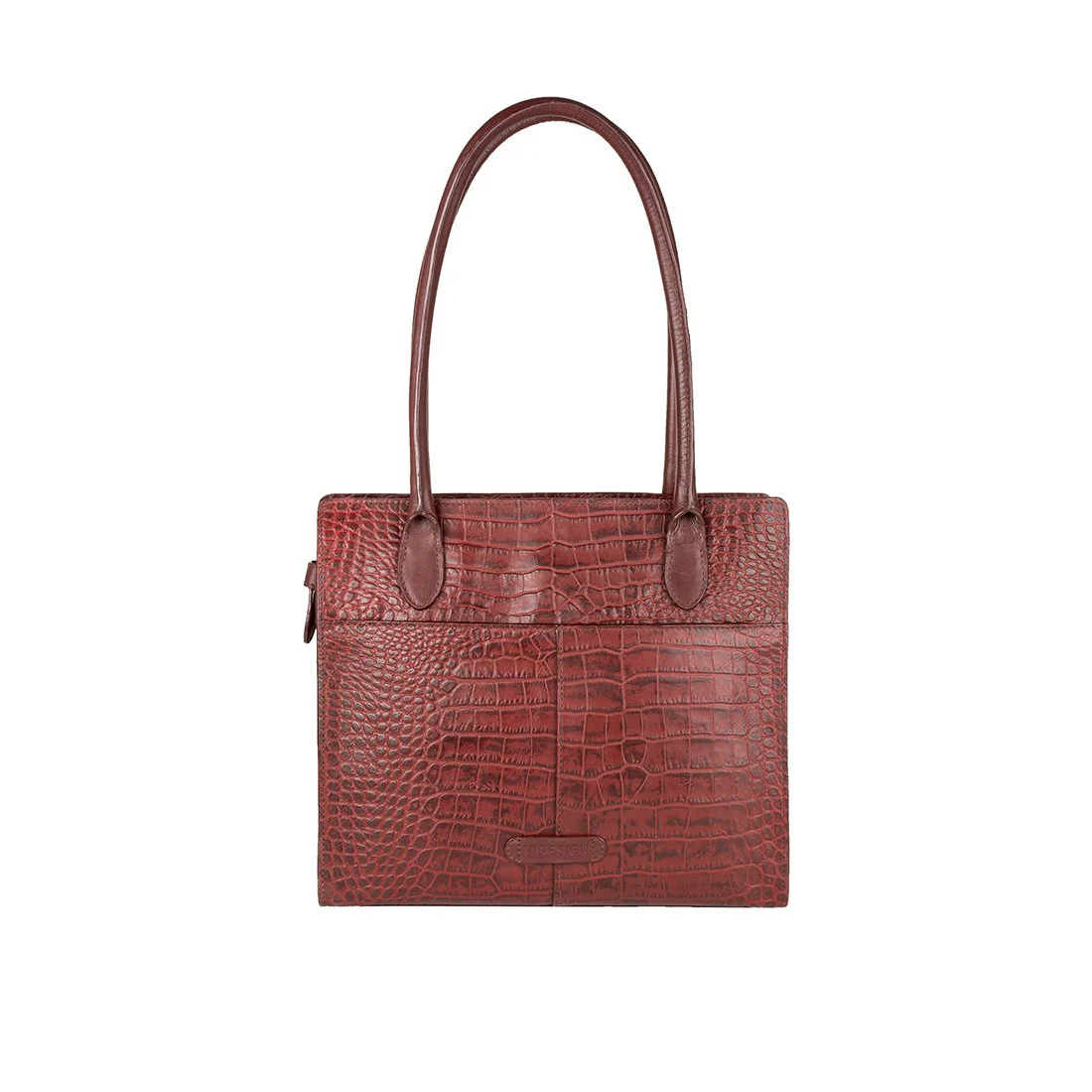 Ee Mercury 02 Red Leather Tote Bag - Image 3