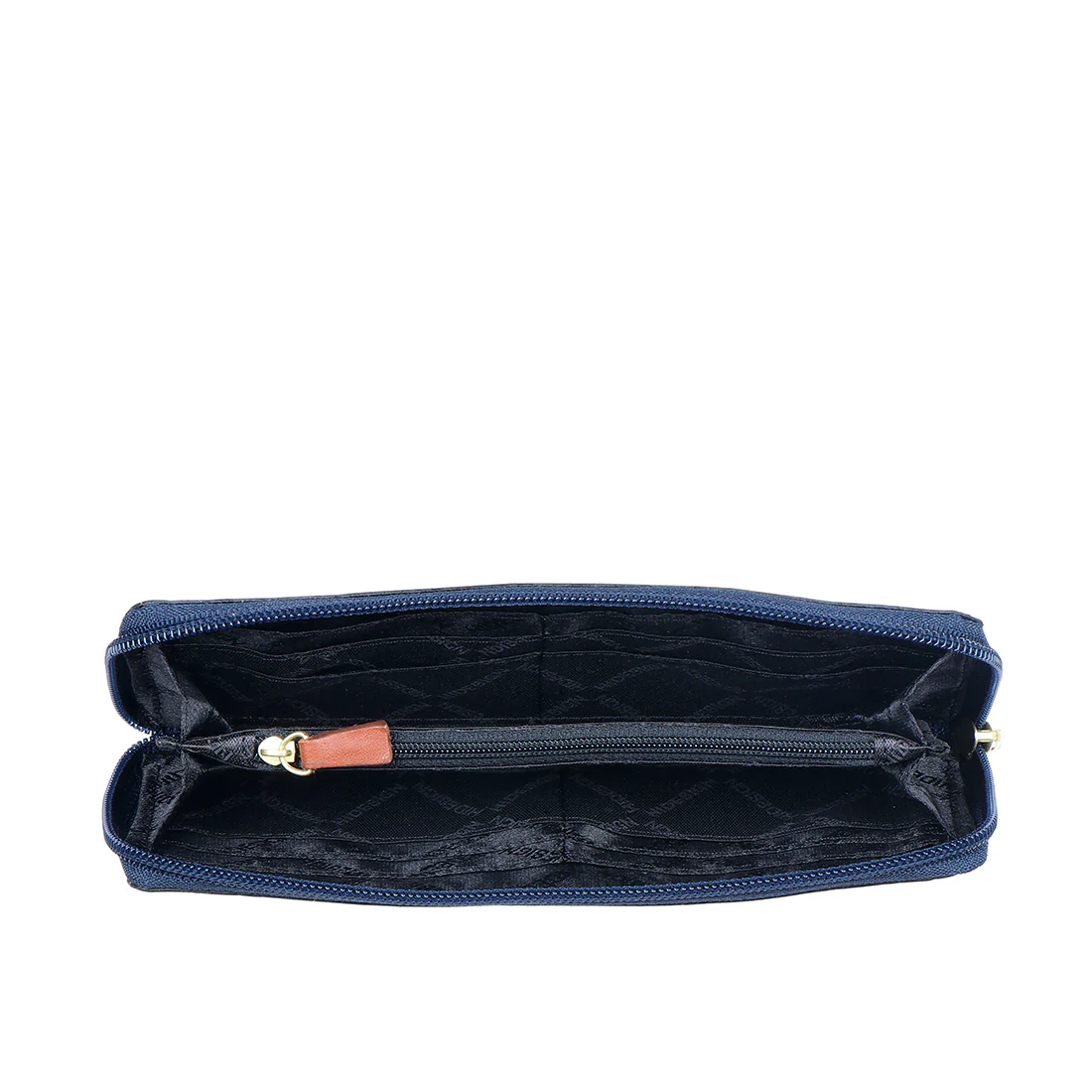 Ee Morocco W1-M Blue Leather Zip Around Wallet - Image 5