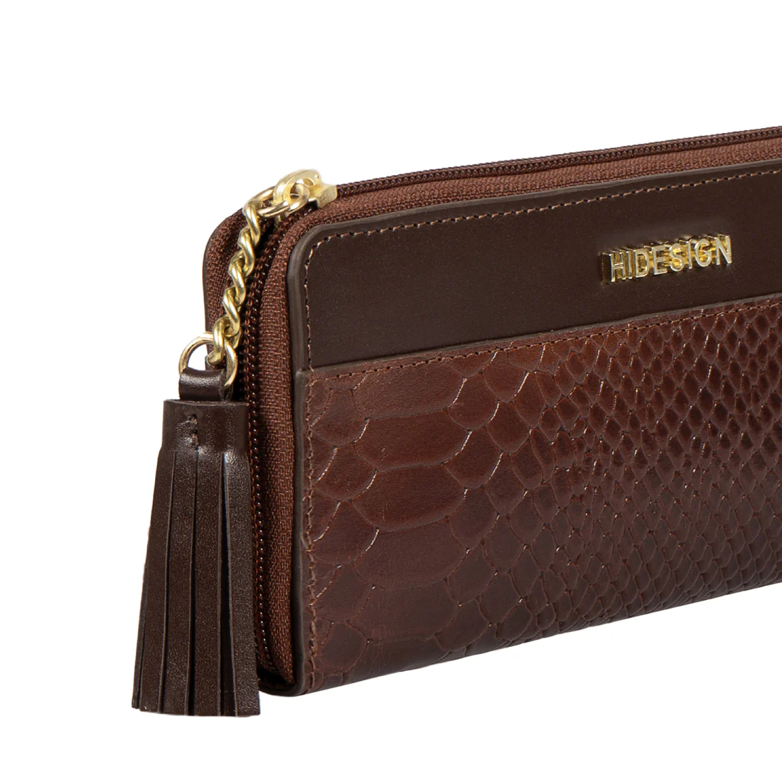 Ee Morocco W1 Tan Leather Zip Around Wallet - Image 6