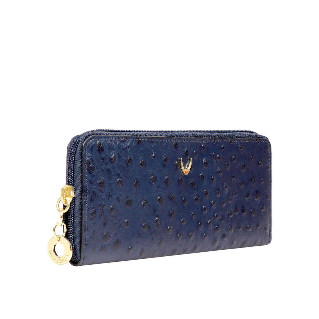 Ee Morocco W2 Blue Leather Zip Around Wallet - Image 2