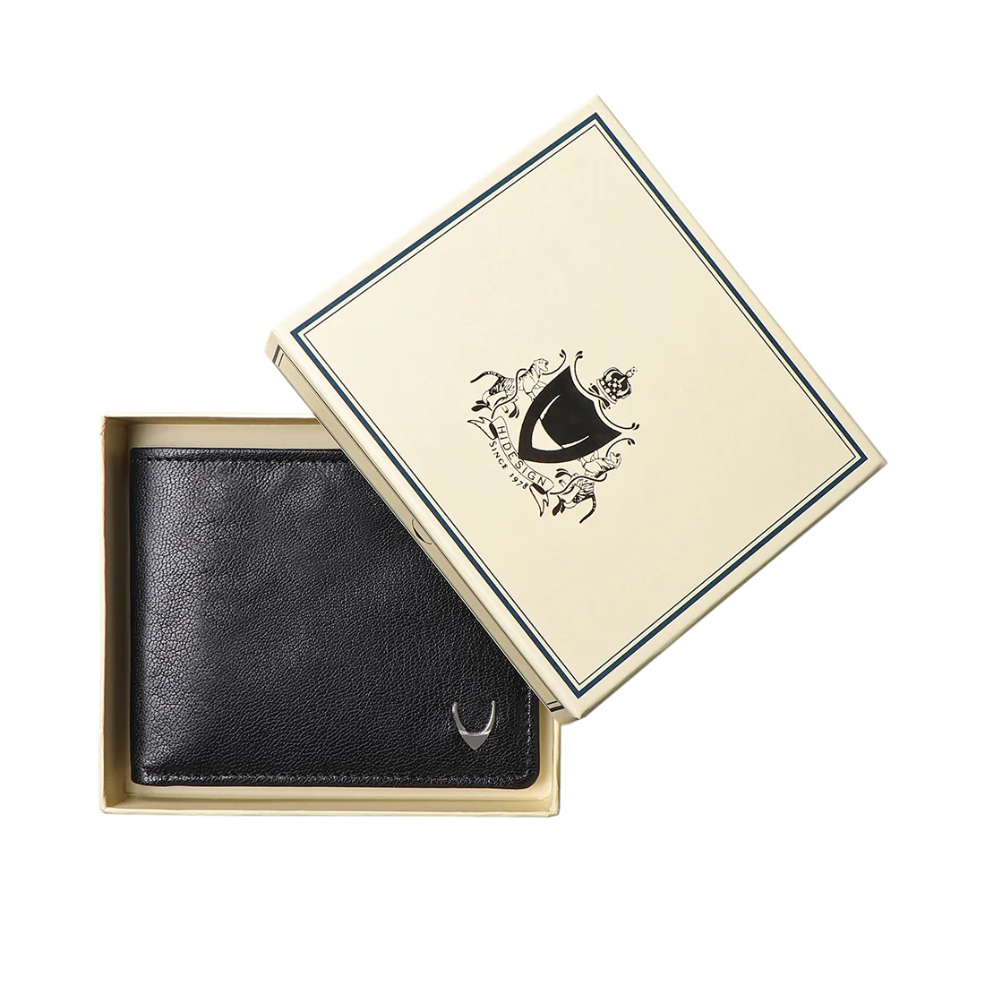 Ee Myw-01A Black Leather Bi-Fold Wallet - Image 8