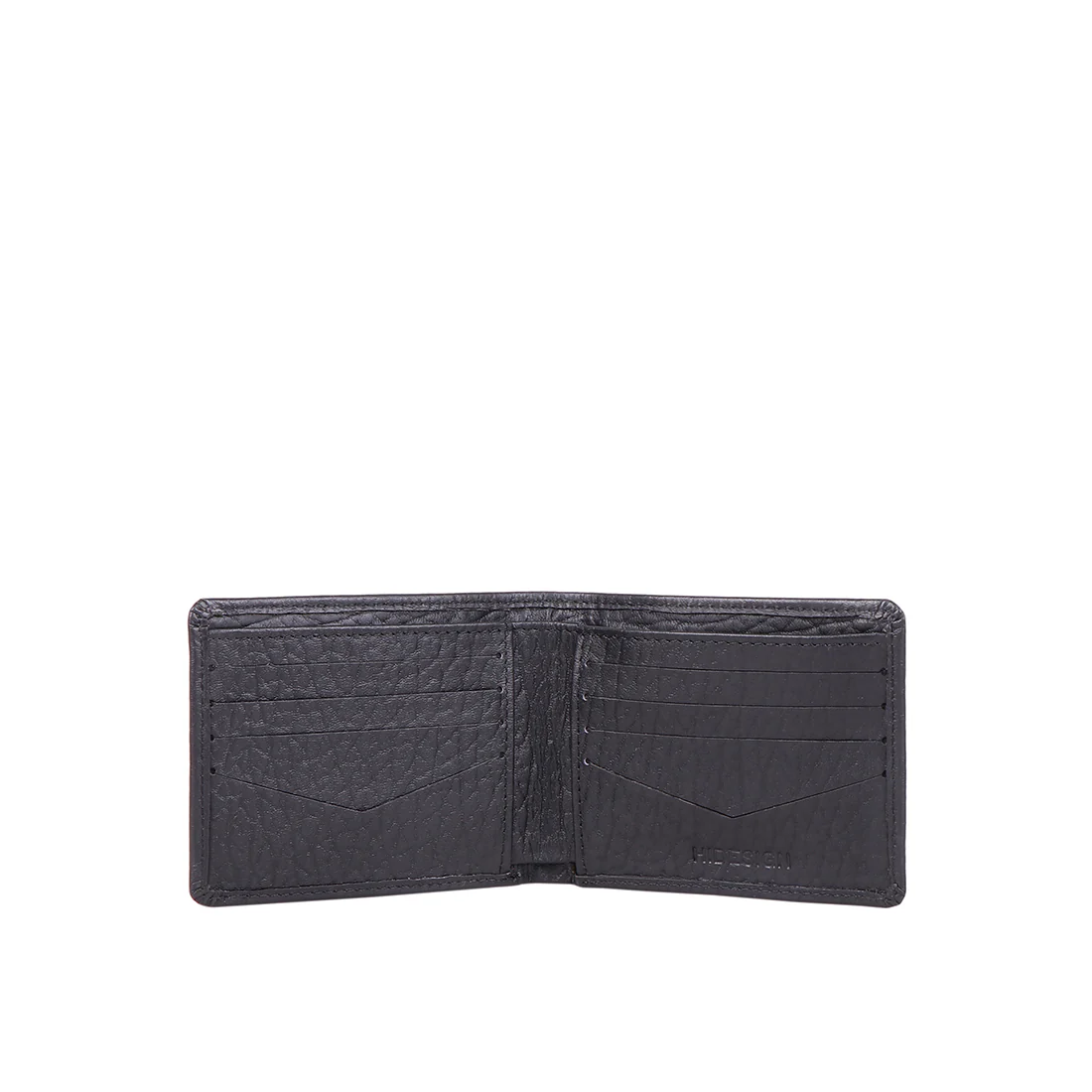 Ee Myw-01A Black Leather Bi-Fold Wallet - Image 2